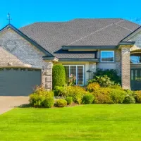 house with a nice lawn